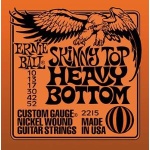 2215 Ernie Ball Electric Guitar Strings - Slinky Top/Heavy Bottom 10-52