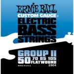 2804 Ernie Ball Flatwound Bass Guitar Strings - Group II Semi-Firm 50-105