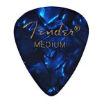Fender 0980351902 Heavy Celluloid Picks - Blue Moto - Pack of 12