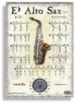 Alto Sax Poster