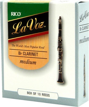 Click here to view larger image LaVoz LV10CLMS La Voz Clarinet Reeds - Medium Soft