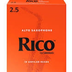 Click here to view larger image RI10AS25 Rico Alto Sax Reeds - 2.5