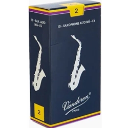 Vandoren VAN10AS2 Alto Sax Reeds - 2 - Box of 10
