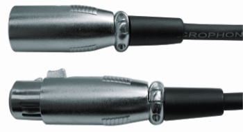 Click here to view larger image Hosa XLR103 Balanced Interconnect, XLR3F to XLR3M, 3 ft
