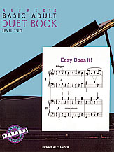 Click here to view larger image Alfred's Basic Adult Piano Course: Duet Book 2