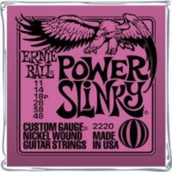 2220 Ernie Ball Electric Guitar Strings - Power Slinky 11-48