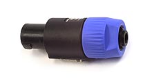 00384820 NA4LJ Neutrik Speakon to 1/4