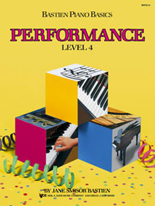 Bastien Piano Performance - Level 4