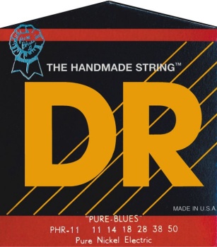 DR PHR11 Pure Blues Nickel Heavy Electric Guitar Strings 11-50