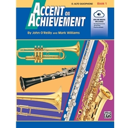 Accent on Achievement - Alto Sax - Book 1