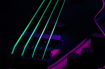 DR NGB45 Neon Green Bass Strings 45-105
