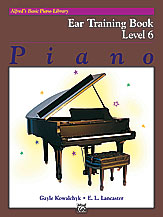 Click here to view larger image Alfred's Basic Piano Course: Ear Training Book 6