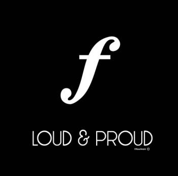 Music Treasures 100318 Loud & Proud T-Shirt - Large