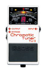 Boss TU3 TU-3 Chromatic Pedal Tuner