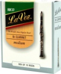 LaVoz Clarinet Reeds - Medium Hard Box of 10