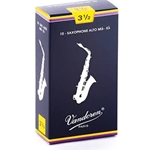 Alto Saxophone Reeds - #3.5 - Box of 10 - Vandoren