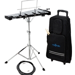 Pecussion (Bell) Kit w/ Pad and Rolling Bag - Majestic