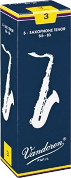 Tenor Saxophone Reeds - #3.5 - Box of 5 - Vandoren