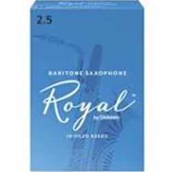 Saxophone (Baritone) Reeds - Royal - 2.5 - Box of 10