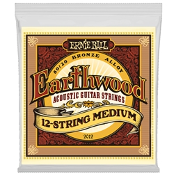 Ernie Ball EB2012 Earthwood 12 String Acoustic Strings 11-52