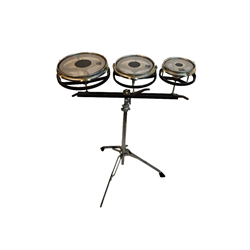 Used Remo Roto Toms with Stand