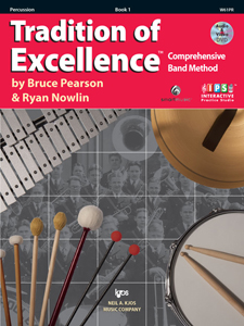 Percussion - Tradition of Excellence - Book 1