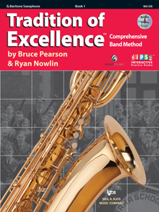 Saxophone (Baritone) - Tradition of Excellence - Book 1