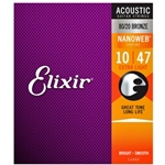 Elixir Acoustic Guitar Strings - Extra Light 10-47