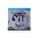 D'Addario EXL116 Nickel Wound Electric Guitar Strings, Medium Top/Heavy Bottom, 11-52
