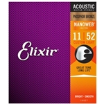 Elixir E16027 Custom Light Phosphor Bronze Nanoweb