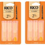 Clarinet Reeds - Rico - Pack of Six - # 2.5
