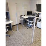 48" x 66" Free Standing Germ Shield