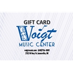 $50 Voigt Music Center Gift Card