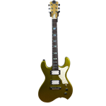 Rad-Mod Milton Wave Electric Guitar - Green Sparkle