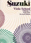 Suzuki Viola School Viola Part, Volume 3