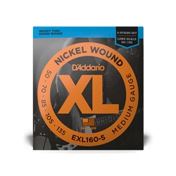 D'Addario XL-5 Bass Guitar Strings 50-135