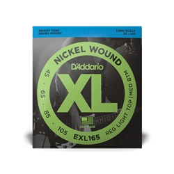 D'Addario Bass Strings Reg Light Top/ Med Bottom 45-105