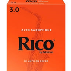 Alto Saxophone Reeds #3 - Box of 10 - Rico
