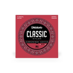 D'Addario EJ27N Normal Tension, Classic Nylon Student Classical Guitar Strings