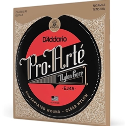 D'Addario EJ45 Pro-Arte Nylon Classical Guitar Strings, Normal Tension