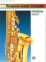 Saxophone (Alto) - Yamaha Band Student Book 1