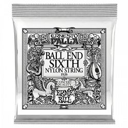 Ernie Ball EB1526 Nylon Classic 6th String - Ball End