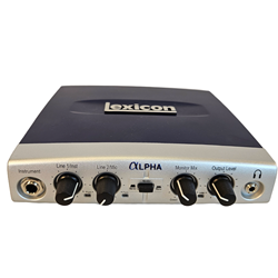 Lexicon Alpha Interface No Cords or Cubase