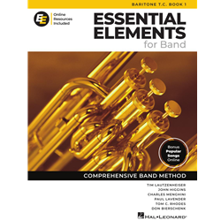 Baritone T.C. - Book #1 - Essential Elements for Band w/ EEi
