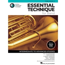 Tuba - Book #3 - Essential Elements for Band w/ EEi