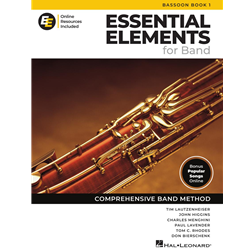 Bassoon - Book #1 - Essential Elements for Band w/ EEi