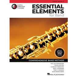 Oboe - Book #2 - Essential Elements for Band w/ EEi
