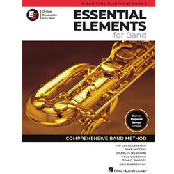 Bari Sax - Book #2 - Essential Elements for Band w/ EEi