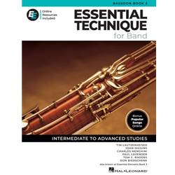 Bassoon - Book #3 - Essential Elements for Band w/ EEi