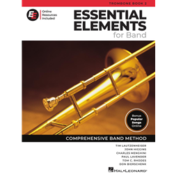 Trombone - Book #2 - Essential Elements for Band w/ EEi